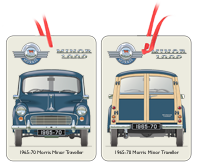 Morris Minor Traveller 1965-70 Air Freshener